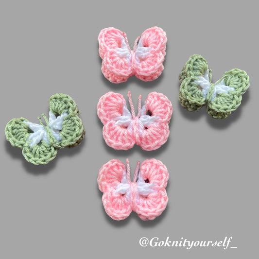 Butterfly Hair Clips/Car Mirror Hanger/Home decor - any color