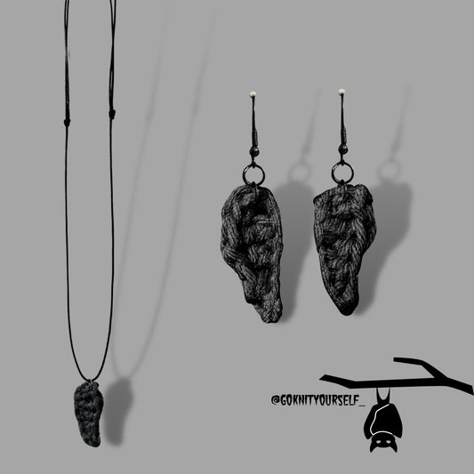 Bat Wing - Earrings & Necklaces