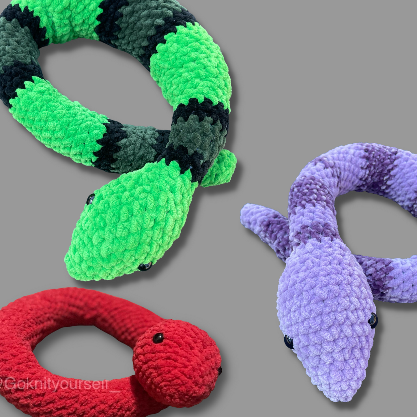 Snake Plush - any color