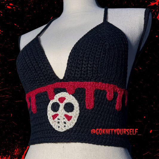 Custom Jason Crochet Top - size/mods