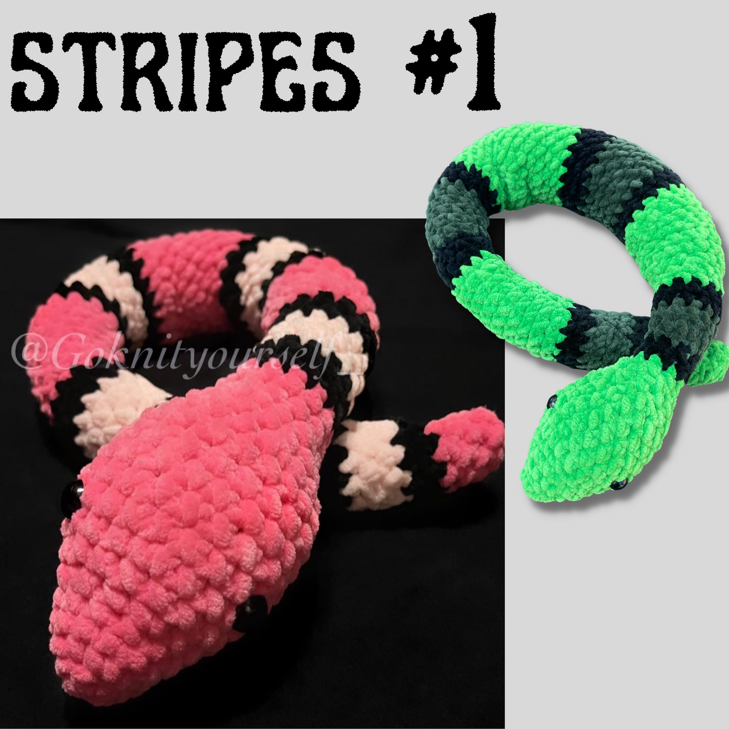 Snake Plush - any color