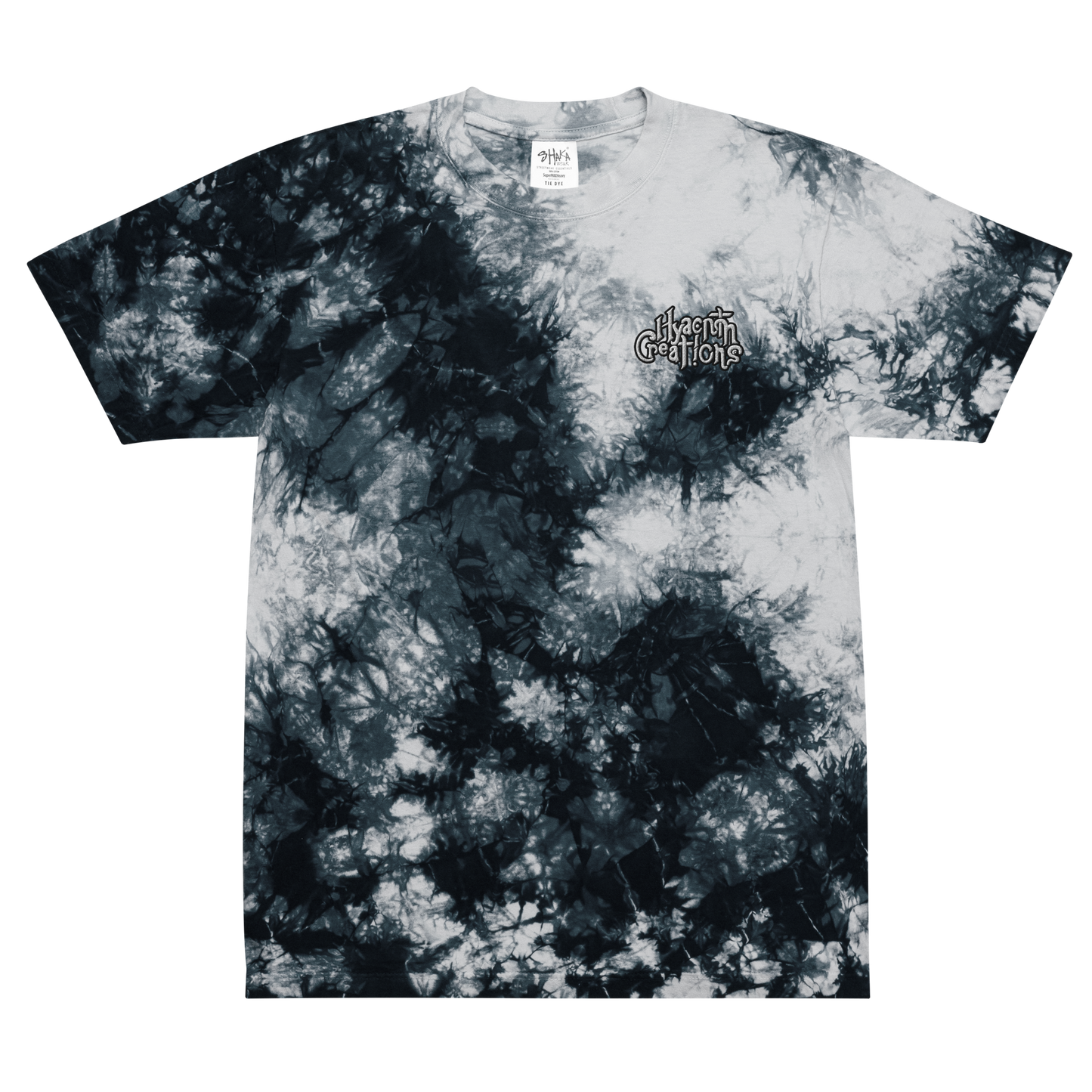 HC Oversized Tie-Dye T-Shirt - Embroidery